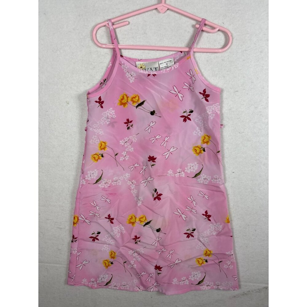 S.W.A.T Pink Floral Sleeveless DressTODDLERS  Size 4